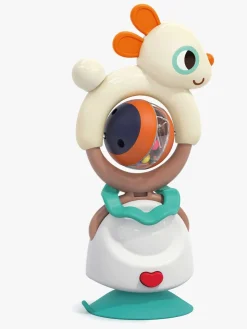 Kinder and Kids 2-i-1 Rangle med Sugekop Kanin