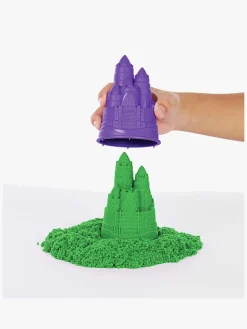 Kinetic Sand Legesæt Sandkasse Grøn