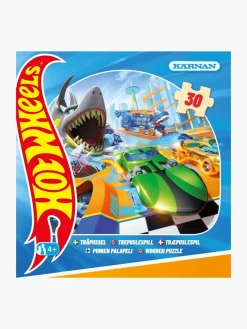 Kärnan Hot Wheels Træpuslespil 30 Brikker