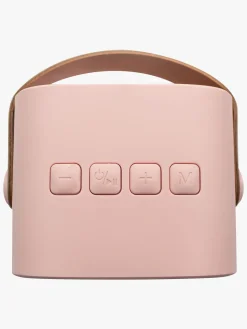 Lalarma Bluetooth-højttaler med Trådløs Mikrofon, Rose