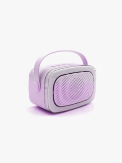 Lalarma Karaokesæt med LED-lys & 2 Mikrofoner, Lilla