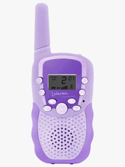 Lalarma Mix And Match Walkie Talkie med 3km Rækkevidde, Lilla
