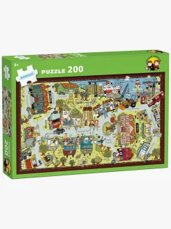 LasseMajas Detektivbyrå Puslespil Valleby 200 Brikker