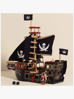 Le Toy Van Barbarossa Piratskib & Karakterer