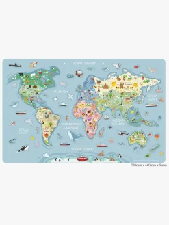 Leklyckan Verdenskort Væg