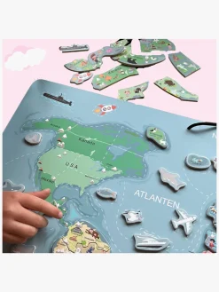 Leklyckan Verdenskort Væg