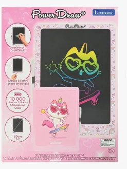 Lexibook Flerfarvet E-Ink Tegnetablet med Stenciler 14 Tommer