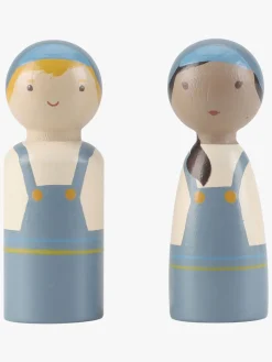 Little Dutch Skraldevogn med Figurer