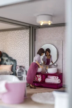 Lundby Dukkehusmøbler Badeværelse Møbelsæt