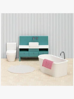 Lundby Dukkehusmøbler Badeværelse Sæt