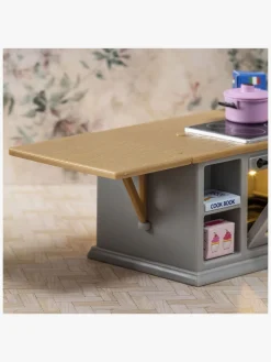 Lundby Dukkehustilbehør Sæt med Komfur og Køleskab