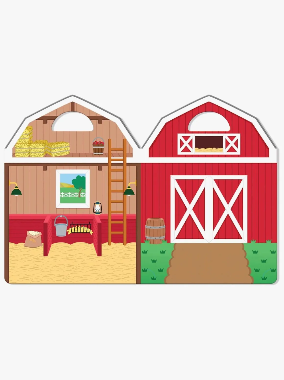 Melissa & Doug Klistermærkebog Bondegård 52 Stk.