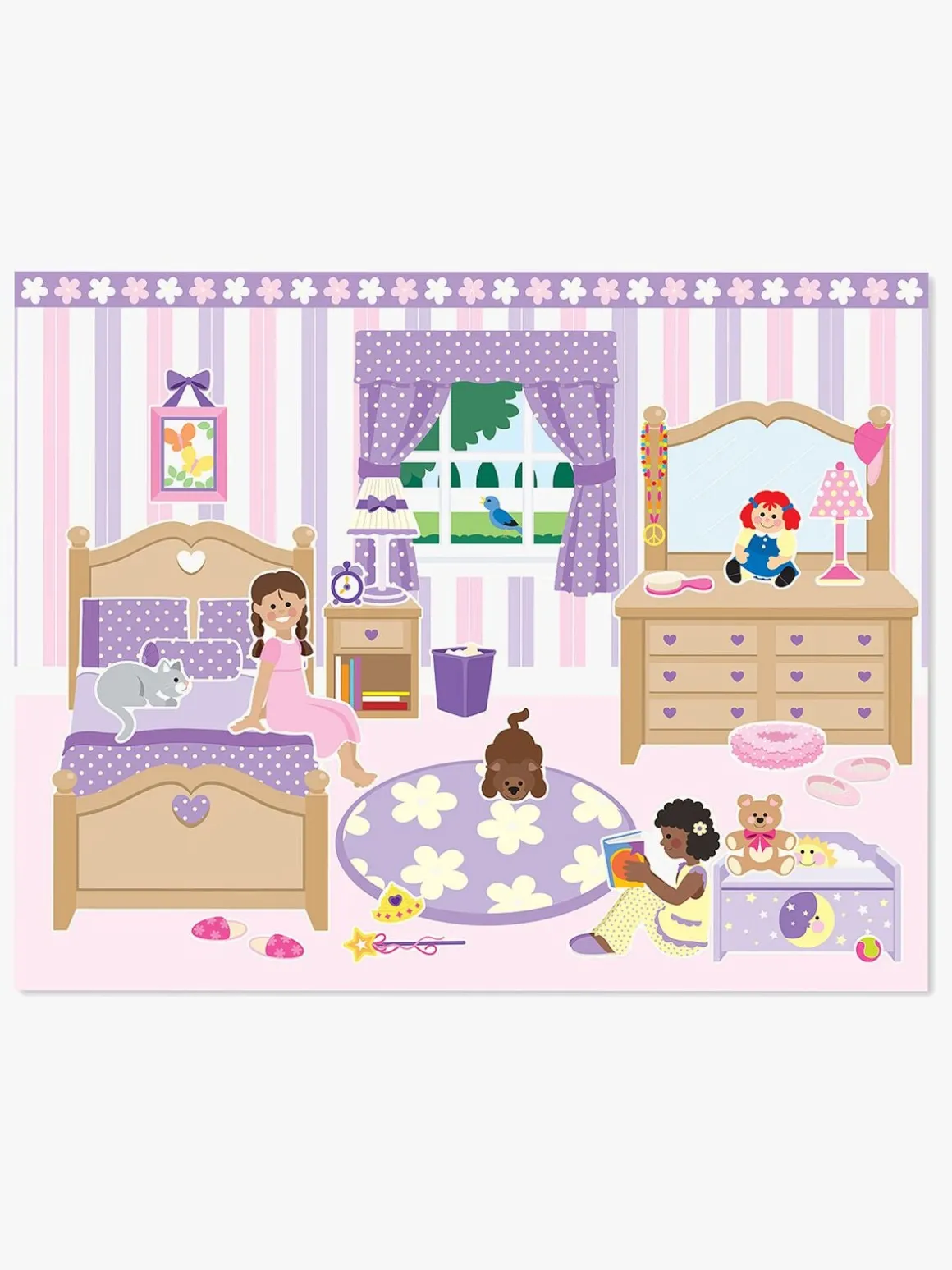 Melissa & Doug Klistermærkebog Legehus 175 Stk.