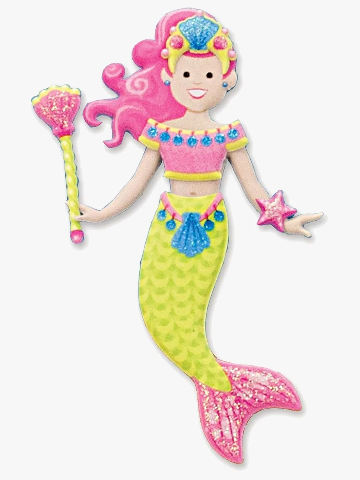 Melissa & Doug Klistermærkebog Havfruer 65 Stk.