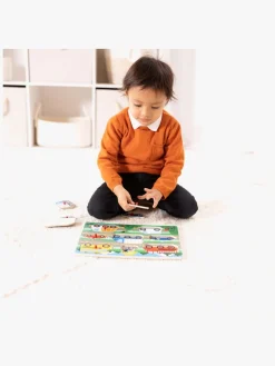 Melissa & Doug Knoppuslespil Af Træ Transportmidler 8 Dele