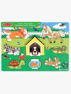 Melissa & Doug Knoppuslespil Kæledyr 8 Brikker