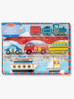 Melissa & Doug Puslespil Biler 9 Brikker