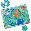 Melissa & Doug Puslespil med Tandhjul Havtema 18 Brikker