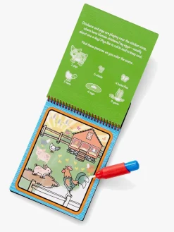 Melissa & Doug Water Wow! Malebog Bondegård