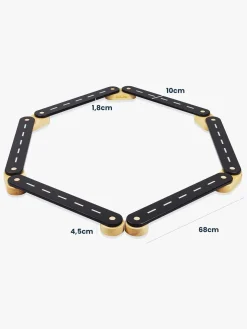 Meowbaby Balancebane 4 Dele, Sort