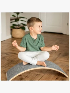 Meowbaby Balancebræt, Grå/Natur