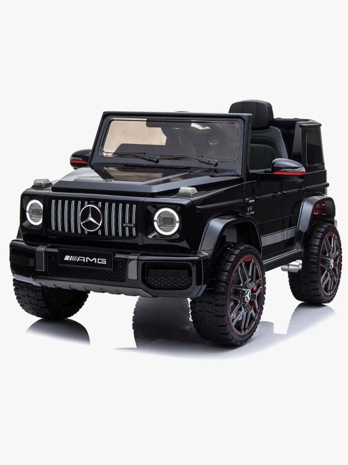 Mercedes AMG G63 Elbil, Sort