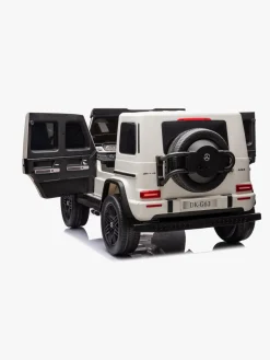Mercedes Benz AMG G63 Elbil, Hvid