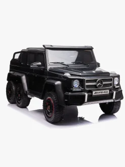 Mercedes Benz G63 6X6 Elbil, Sort