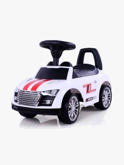 Milly Mally Ride on Racer Gåbil, Hvid