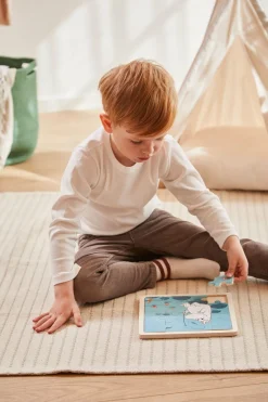 Mumitroldene Træpuslespil Fiskeri 16 Brikker