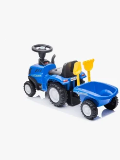 New Holland Gåbil med Trailer, Blå