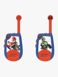 Nintendo Super Mario Mario Kart Walkie Talkie, Blå/Rød