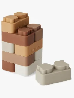 nuuroo Byggeklodser Silikone 10-pak, Brown