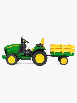 Peg Perego John Deere Heavy Duty Fjernstyret Terrænkøretøj med Anhænger