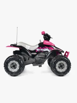 PegPérego Corral T-Rex Firehjulet ATV 330W, Lyserød/Sort