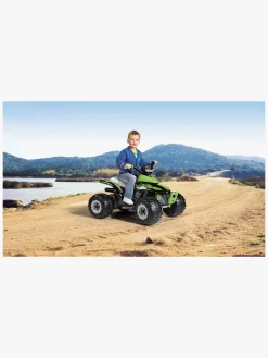 PegPérego Corral T-Rex Firehjulet ATV 330W, Grøn/Sort