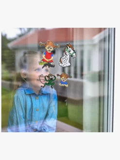 Pippi Langstrømpe Vinduesmalesæt