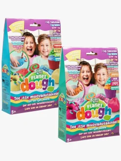 PlanetDough Modellervoks 1 kg, Multifarvet