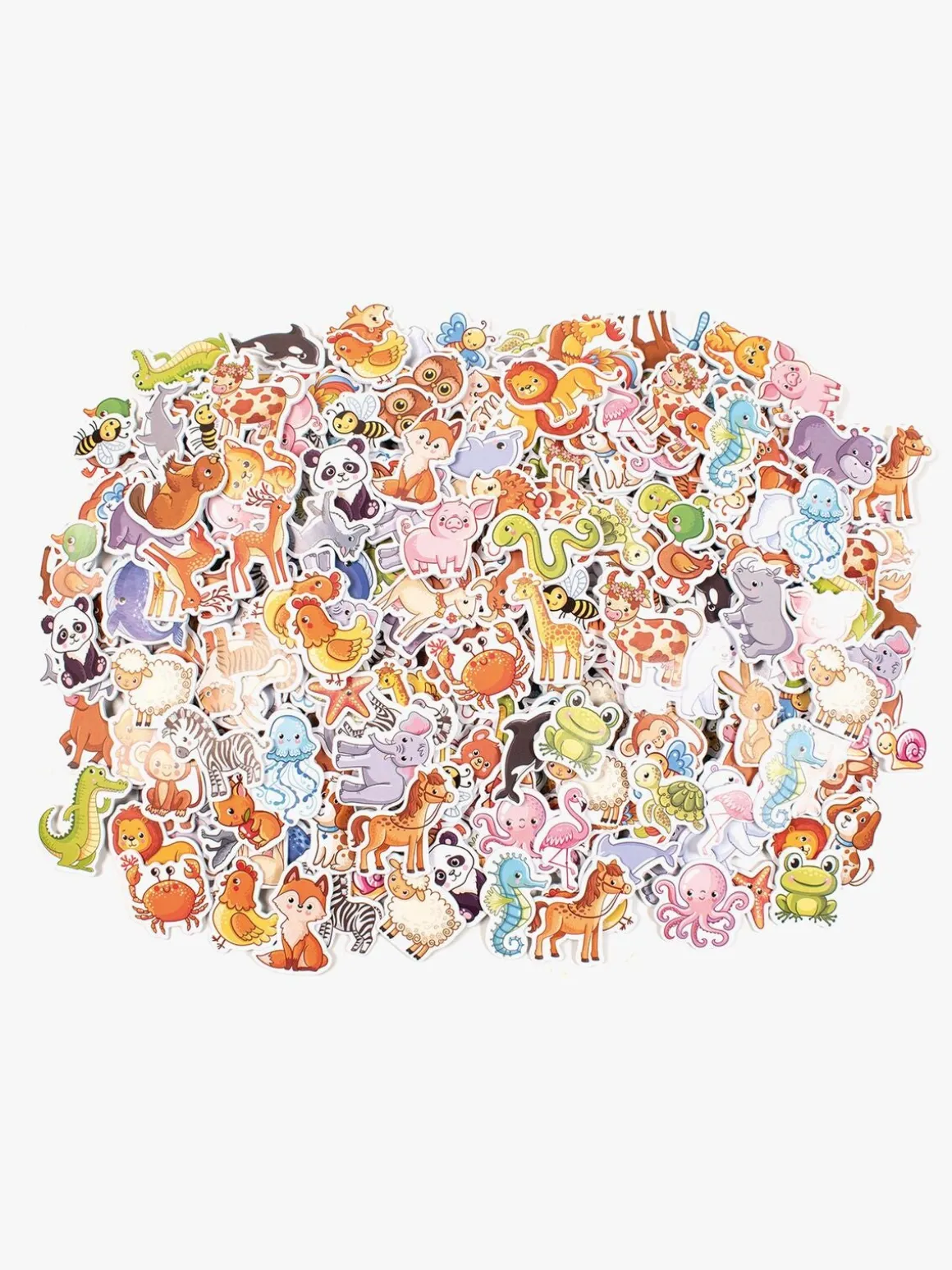 Playbox Klistermærker Dyremotiv 500 Stk.