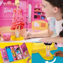 Play-Doh Barbie Modellervoks med Dukke Designer-modeshow