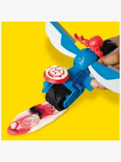 Play-Doh Captain America Legesæt Moto-Slicer