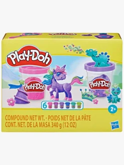 Play-Doh Glitrende Modellervoks 6-pak
