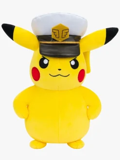 Pokémon Bamse Captain Pikachu 20 cm