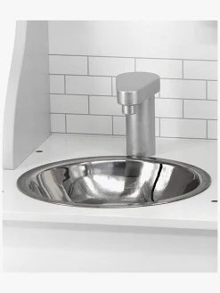 PolarB Legekøkken med Tilbehør, Hvid/Grå