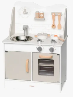 PolarB Legekøkken med Tilbehør, Grå