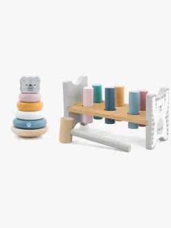 PolarB Legesæt Hammerbræt & Stablelegetøj Bjørn