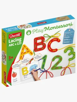 Quercetti Snørebånd ABC & 123 Undervisningssæt