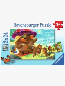 Ravensburger Bjørnefamilien Puslespil 2x24 Brikker