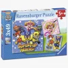 Ravensburger Paw Patrol Puslespil 3x49 Brikker