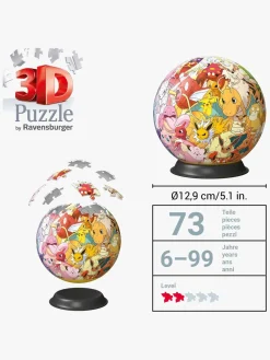 Ravensburger Pokémon 3D-puslespil 73 Brikker